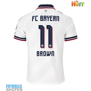 Billiga Bayern Munich Nathaniel Brown #11 Bortatröja 2026-27 Kortärmad